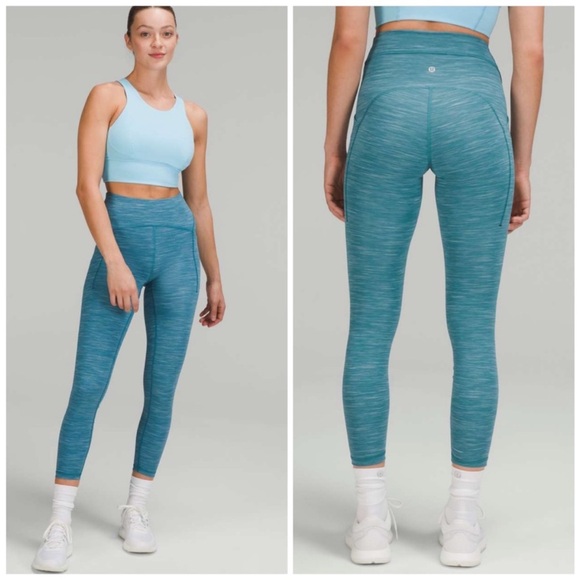 lululemon athletica Pants - LULULEMON Power Thru HR Tight 25" HCPB 4